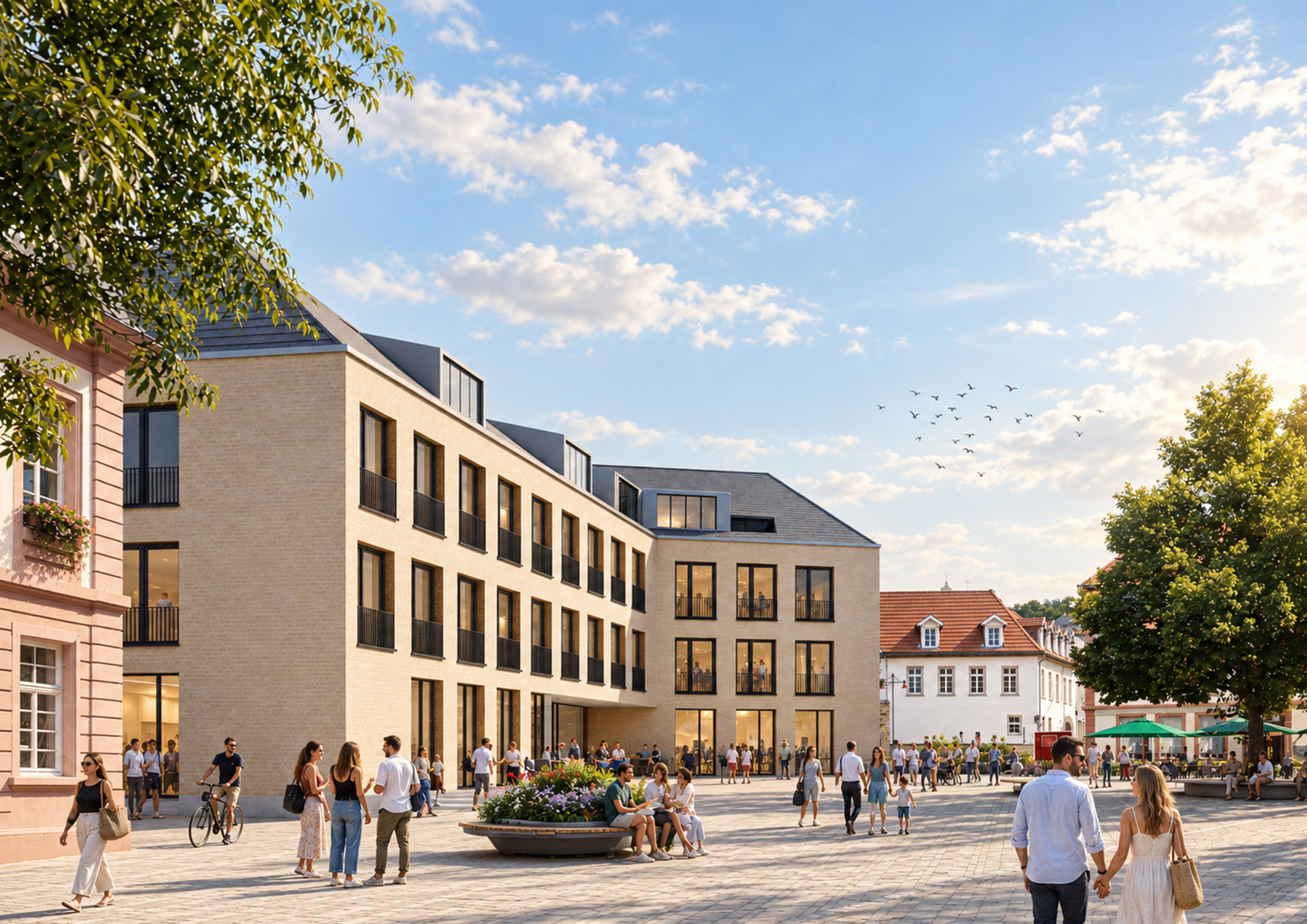 Stadthaus in Leimen