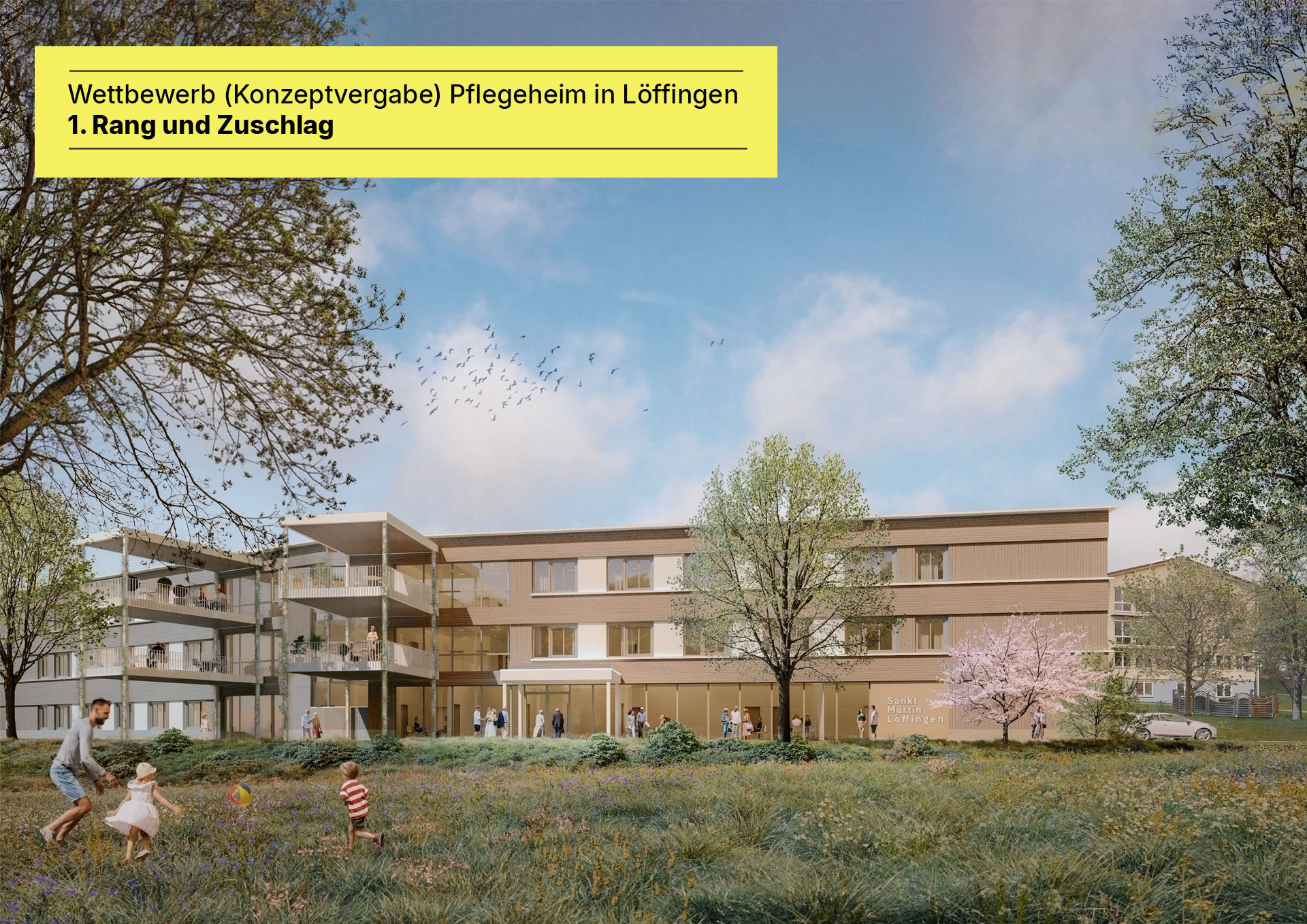 Wettbewerb (Konzeptvergabe) Pflegeheim in Löffingen